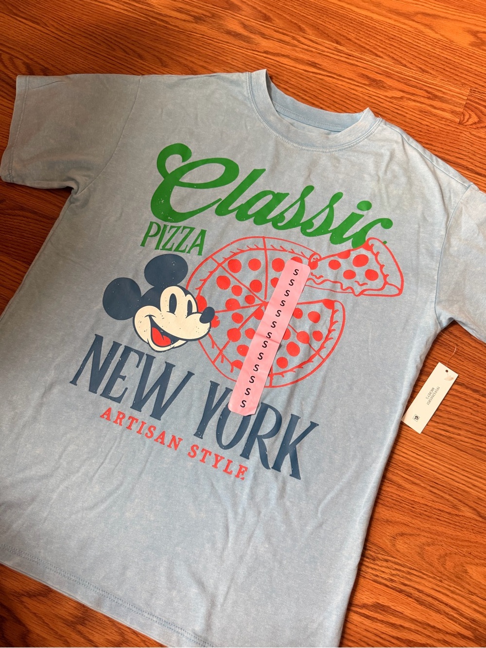 Disney Mickey Mouse Classic Pizza New York Small NWT - Picture 2 of 5